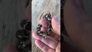 Black Lampwork Beads for Jewelry Design lampworkbeads [upl. by Aitnas]