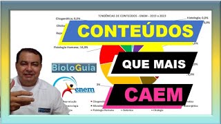 O QUE CAI DE BIOLOGIA NO ENEM [upl. by Solim]