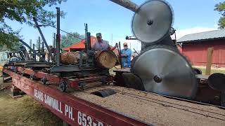 Steam Powered Saw Mill [upl. by Ellett660]