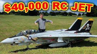 GIANT RC Jet with 2 real Jet Turbine Engines [upl. by Crandale]