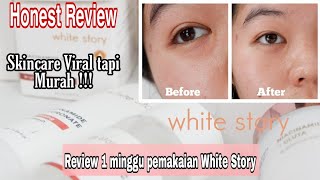 White Story  Brightening Series  SKINCARE SULTAN CUMA 40RB  Honest Review pemakaian 1 Minggu [upl. by Ayotnom]