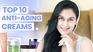 Top 10 AntiAgeing Night Creams Retinol Creams to Reduce Wrinkles  Chetali Chadha [upl. by Nozicka588]