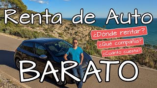 Dónde rentar un auto 🚗 Cuál arrendadora de autos contratar 🤑 Cómo rentar un carro barato [upl. by Akerboom553]