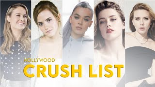 ♥️ Hollywood Crush list ♥️  Namma kacheri thaan song  song WhatsApp status  joincutz [upl. by Ellevart]