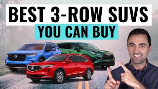 BEST 3 Row SUVs You Can Buy For 2024  Best 7 Seater SUVs For Reliability amp Value [upl. by Annyl]