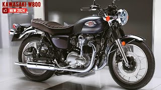 ALL NEW 2024 KAWASAKI W800 Leader of Classic Motorbikes in the World [upl. by Yraeht3]