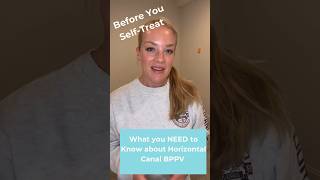 You NEED to know THIS about Horizontal Canal BPPV vestibular [upl. by Evatsug487]