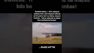 Důkaz o tom kdo ve skutečnosti bombardoval Donbas [upl. by Yhtorod]