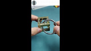 How to remove the ring inside Cast Box Puzzle BrainTease MetalPuzzle [upl. by Eleanore135]