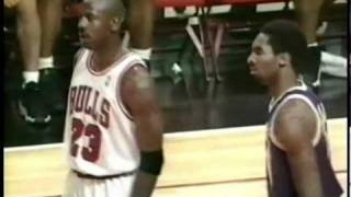 Kobe Bryant fadeaway over Michael Jordan [upl. by Pen]