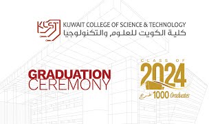 KCST Graduation Ceremony 2024 البث المباشر لحفل التخرج [upl. by Ribaj]