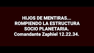 de nuevo el Comandante Theyshed Zaphiel 122234 DINAMITANDO LA VIEJA PROGRAMACION MISERIA [upl. by Anrahs]