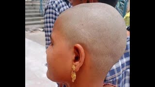 Indian women headshave 2024indian women headshave 2024 latest newsbarbershop baldbeautybald [upl. by Htidirrem460]