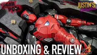 Hot Toys Armorized Deadpool Unboxing amp Review [upl. by Solon65]