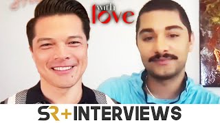 Mark Indelicato amp Vincent Rodriguez III On Their Romance In With Love Season 2 [upl. by Anekahs]