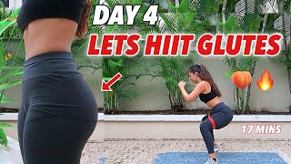 DAY 4 LETS HIIT GLUTES  24 WEEK SHREDHIIT  Grow your booty and burn fat [upl. by Turino]