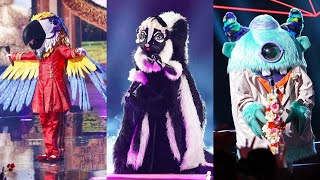 Top 10 GREATEST PERFORMANCES ON THE MASKED SINGER [upl. by Ajup139]