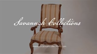 Luxury furniture Dining Chair by Savannah Collections Thomasville [upl. by Vaasta]