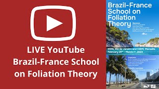 BrazilFrance School on Foliation Theory  Course Foliations in model theory  01 [upl. by Akeem]