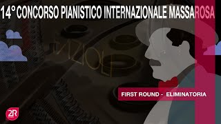 14° Concorso Pianistico Internazionale Massarosa [upl. by Nnylecoj]