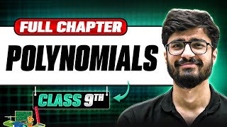 Complete Polynomials in ONE SHOT🚀  Full Chapter Class 9th  Chapter 2 [upl. by Ynohtnad]