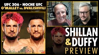 Shillan amp Duffy UFC 306Noche UFC Preview [upl. by Sulienroc]