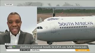 AuditorGeneral briefs SCOPA on SAA finances [upl. by Eckhardt]