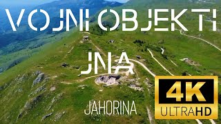 4K Jahorina  Vojni objekti JNA  4K 60 fps  DJI mavic mini 2 [upl. by Sitoel]