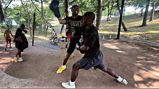 Last To Get Knocked Out Guns Down Gloves UpGarfield New Jersey [upl. by Irolav]