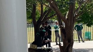 MOANING IN PEOPLES EARS PRANK 😂   Bloem south edition snippet ￼ [upl. by Aynnek720]