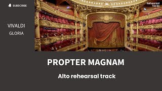 Gloria Vivaldi Propter magnam  Alto rehearsal track [upl. by Haron759]