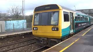 Pengam train stationtrain going to Penarth [upl. by Manard353]