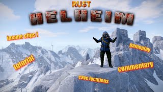 RUST  HELHEIM ISLAND New Map Commentary Gameplay Tutorial Puzzles [upl. by Abdulla]