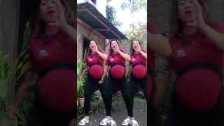 tiktOk cOmpilatiOn  DANCE CHALLENGE   My 8th Month Preggy Period [upl. by Aillicsirp]