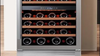 CaLefort Wine Fridge amp Cooler 24 Inch 46 Bottle Wine Cooler Refrigerator Review [upl. by Nnairda570]