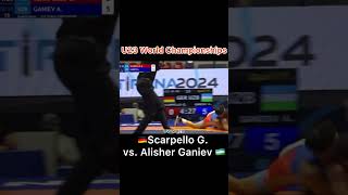 GER Scarpello G Vs Alisher Ganiev UZB [upl. by Fesuoy62]