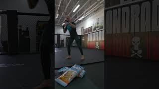 Valentina Shevchenko demonstrates her foot work before the trilogy against Alexa Grasso [upl. by Mera57]