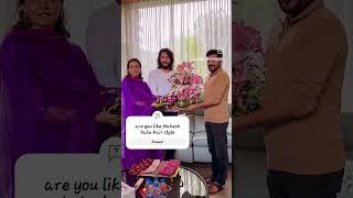 Mahesh babus new hairstyle makeover stunning looks mahesh babu Namrata mam [upl. by Eterg]