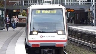 U1 Volksdorf UBahn Hamburg [upl. by Gail]