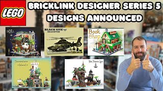 LEGO Bricklink Designer Program Series 5 Designs Revealed [upl. by Ahsaei]