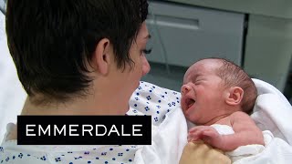 Emmerdale  Victoria Gives Birth [upl. by Anoi]