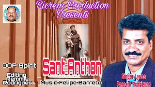 New song Sant Anthon  Pascoal Rodrigues [upl. by Mccreery]