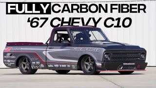 850HP All Carbon Fiber Monocoque Chevy C10 Race Truck with Sequential Transmission [upl. by Siloam203]