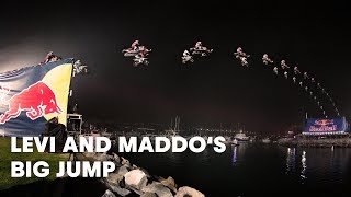 Behind the Scenes of Levi and Maddos Big Jump [upl. by Epilif]