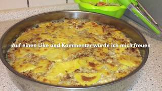 Das beste Kartoffelgratin mit hackfleisch Patate me mish te bluar teper e shishme dhe e leht [upl. by Vincents198]