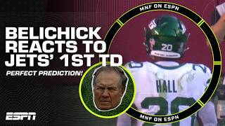 Bill Belichick is the FIRST on the Perfect Prediction Panel 🙌 Jets start off MNF 🔥  ManningCast [upl. by Shellie46]