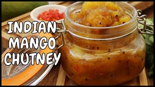 Indian mango chutney easy recipe [upl. by Aicitan302]