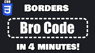 Learn CSS borders in 4 minutes 🖼 [upl. by Poole358]