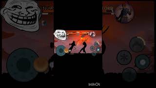 Troll face vs warlord shadow fight 2 shorts million view [upl. by Bethesde]