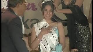 Miss Nepal 2002 Crowning moment [upl. by Ayotac]